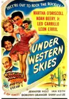 plakat filmu Under Western Skies