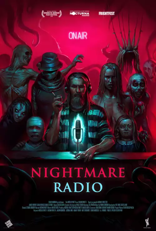 plakat filmu Nightmare Radio