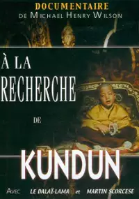 Plakat filmu À la recherche de Kundun avec Martin Scorsese