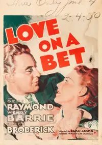 Plakat filmu Love on a Bet
