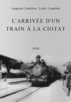 plakat filmu Wjazd pociągu na stację w Ciotat