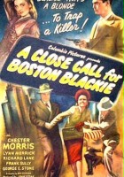 plakat filmu A Close Call for Boston Blackie