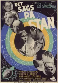 Plakat filmu Det sägs på stan