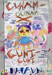 Plakat filmu Gunam-Gunam x Guni-Guni