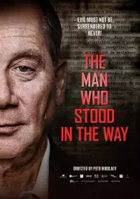 Plakat filmu Człowiek, który stał na drodze