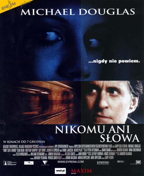 Nikomu ani słowa (2001) - Filmweb