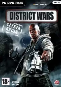 Plakat gry District Wars