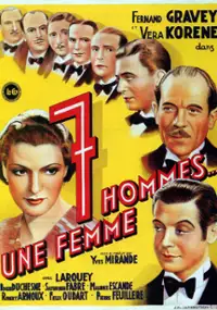 Plakat filmu Sept hommes, une femme