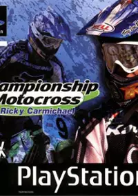 Plakat gry Championship Motocross Featuring Ricky Carmichael