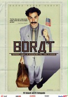 plakat filmu Borat: Podpatrzone w Ameryce, aby Kazachstan rósł w siłę, a ludzie żyli dostatniej