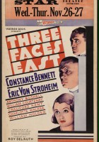 plakat filmu Trzy twarze Wschodu