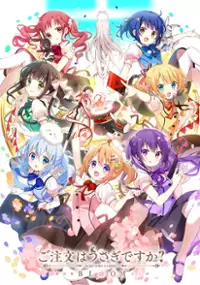Plakat serialu Gochūmon wa Usagi Desu ka? BLOOM