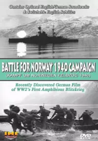 Plakat filmu Kampf um Norwegen. Feldzug