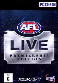 Plakat gry AFL Live Premiership Edition