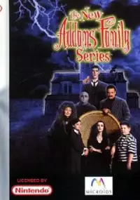 Plakat gry The New Addams Family Series