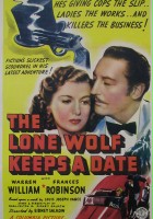 plakat filmu The Lone Wolf Keeps a Date