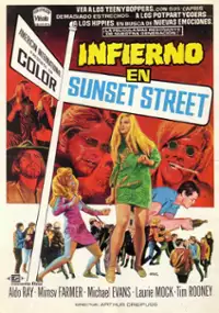 Plakat filmu Riot on Sunset Strip