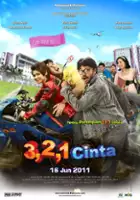 plakat filmu 3, 2, 1 cinta