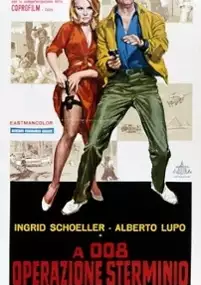 Plakat filmu A 008, operazione Sterminio