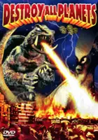 plakat filmu Gamera tai uchu kaijû Bairasu