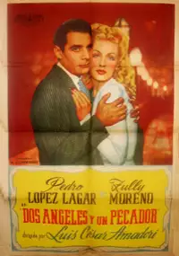 Plakat filmu Dos ángeles y un pecador