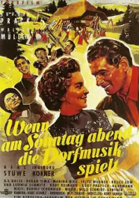 Plakat filmu Wenn am Sonntagabend die Dorfmusik spielt