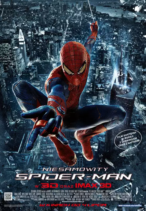 plakat filmu Niesamowity Spider-Man