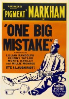 plakat filmu One Big Mistake