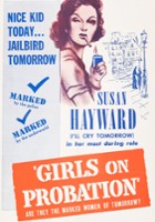 plakat filmu Girls on Probation