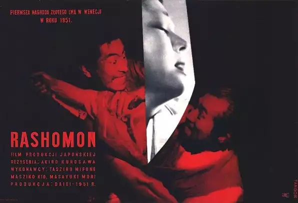 plakat filmu Rashomon