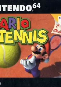 Plakat gry Mario Tennis