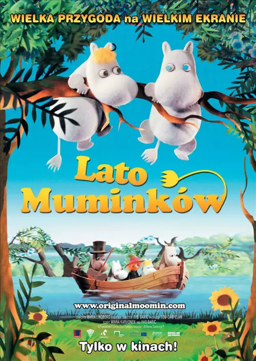 plakat filmu Lato Muminków