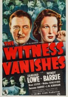 plakat filmu The Witness Vanishes