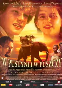 Plakat filmu W pustyni i w puszczy