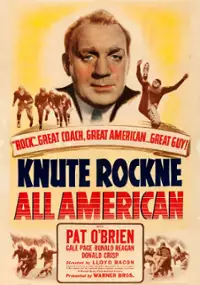 Plakat filmu Knute Rockne All American