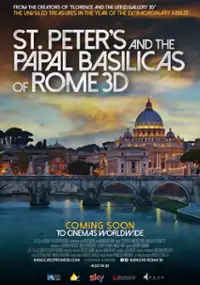 Plakat filmu Święty Piotr i inne papieskie bazyliki Rzymu