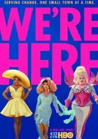 Plakat programu TV We're Here