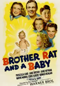 Plakat filmu Brother Rat and a Baby