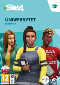 Plakat gry The Sims 4: Uniwersytet