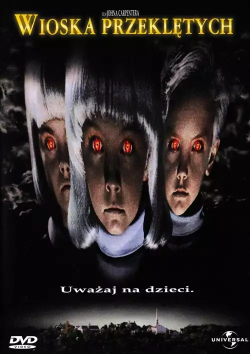 plakat filmu Wioska przeklętych