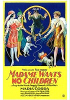 plakat filmu Pani nie chce dzieci