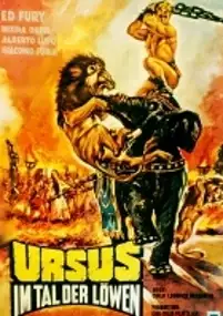 Plakat filmu Ursus nella valle dei leoni