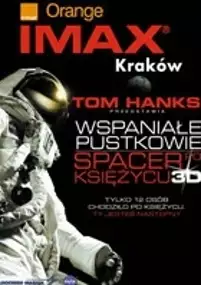 Plakat filmu Wspaniałe pustkowie. Spacer po Księżycu 3D