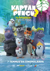 Plakat filmu Kaptan Pengu ve Arkadaşları 3: Buz Mandası Efsanesi