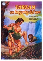 plakat filmu Tarzán en la gruta del oro