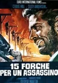 Plakat filmu Piętnaście stryczków dla mordercy