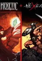 plakat filmu Heretic + Hexen