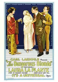 Plakat filmu Niebezpieczna blondynka