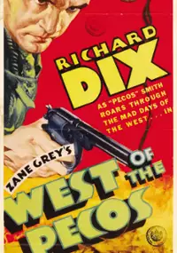 Plakat filmu West of the Pecos