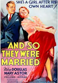 Plakat filmu And So They Were Married
